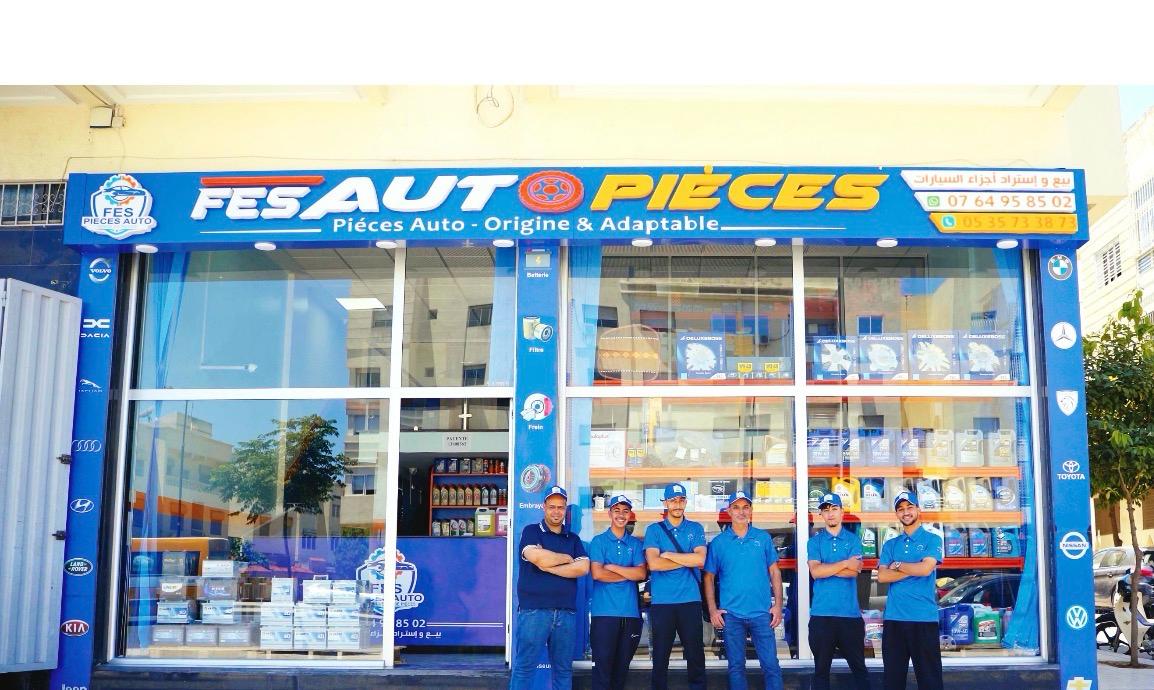 Façade du magasin Fès Auto Pièces